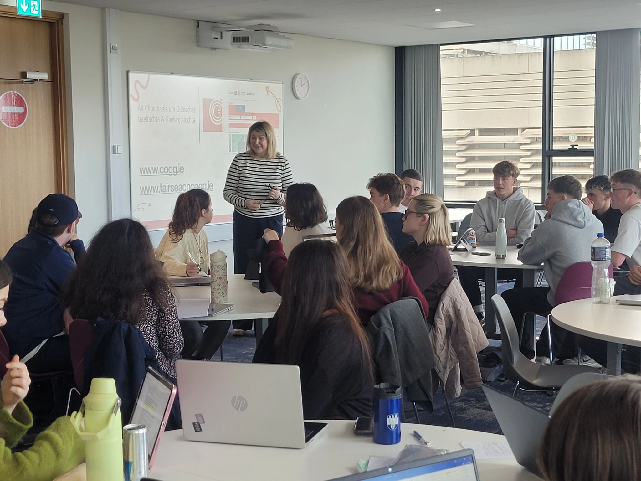 COGG and TG4 meeting, students, event, classroom